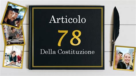 articolo 78 della costituzione.